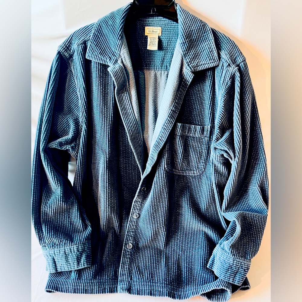 LL Bean Women's Courdouroy Longsleeve shirt jacket
